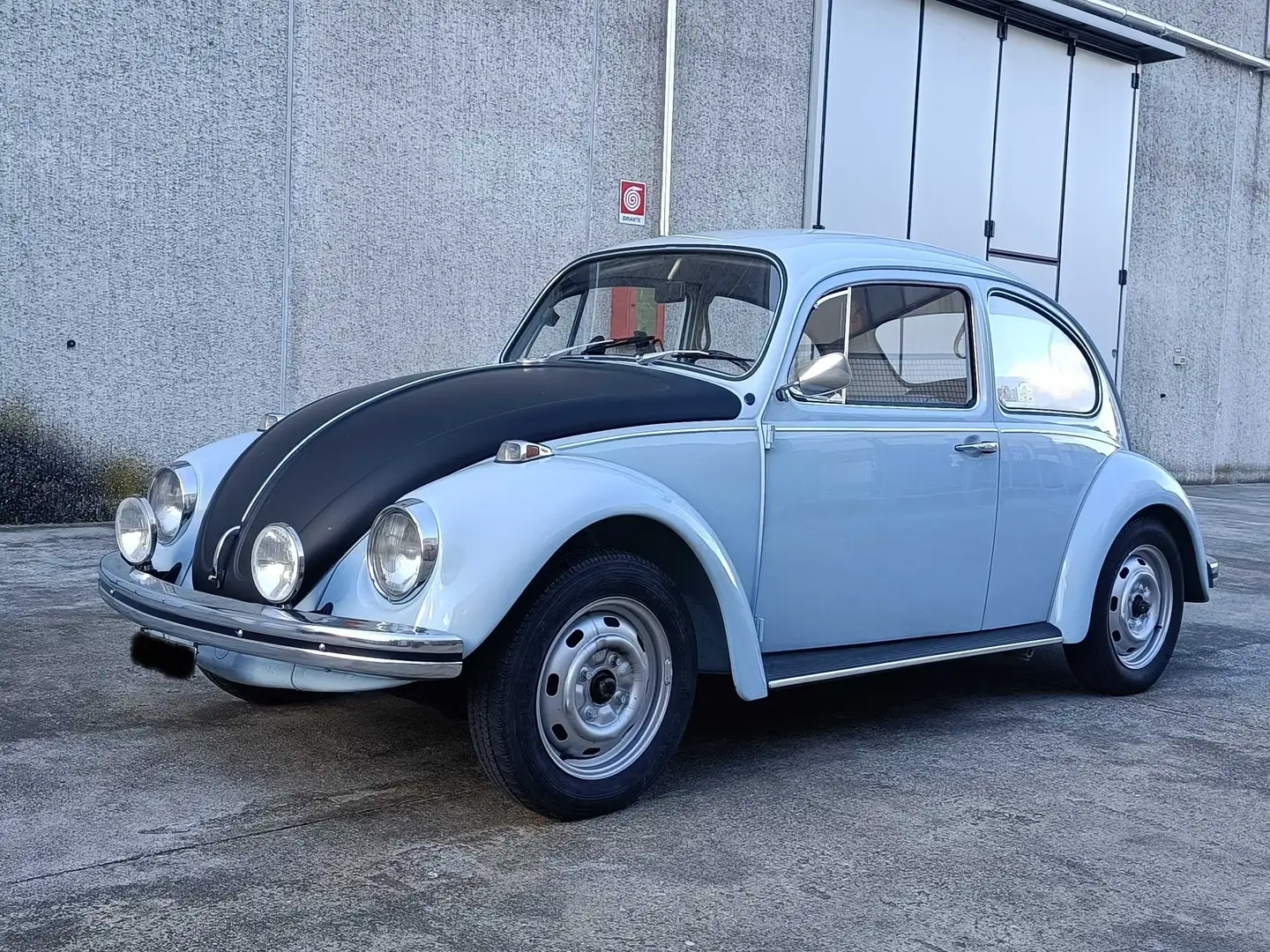 Volkswagen Maggiolino Azul - 1