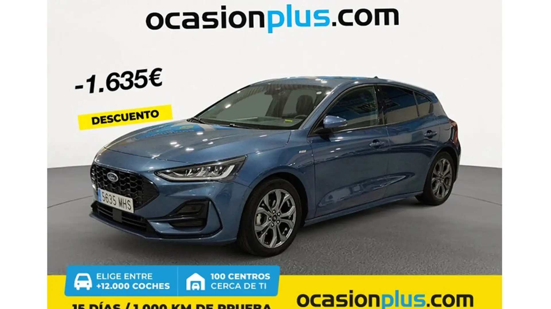 Ford Focus 1.0 Ecoboost MHEV ST-Line 125 Azul - 1
