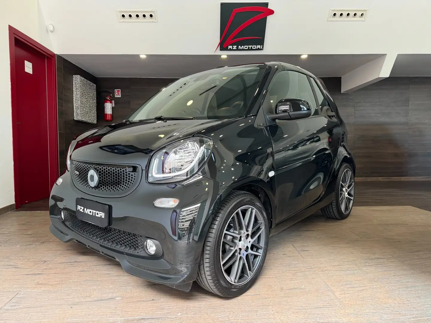 smart brabus CABRIO XCLUSIVE 109 CV- 6.000 KM-ITALIA-4TAGLIANDI Noir - 2