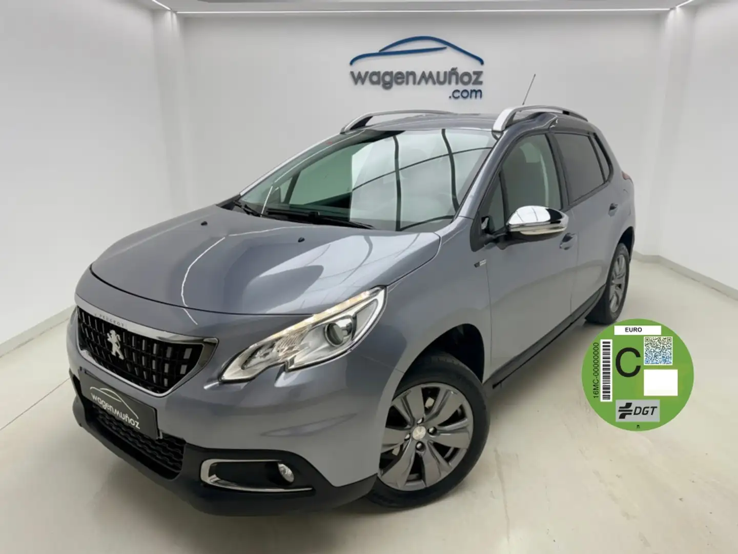 Peugeot 2008 1.6 BlueHDI Style 100 Gris - 2