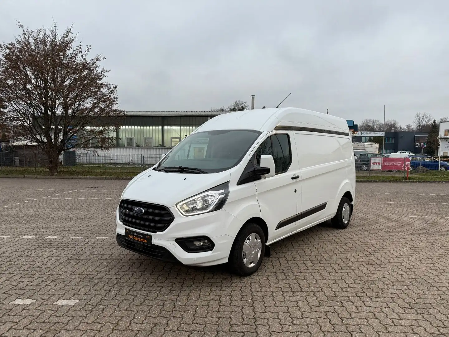 Ford Transit Custom 2,0TDCI Kasten L2 H2 R.Kamera AHK Weiß - 1