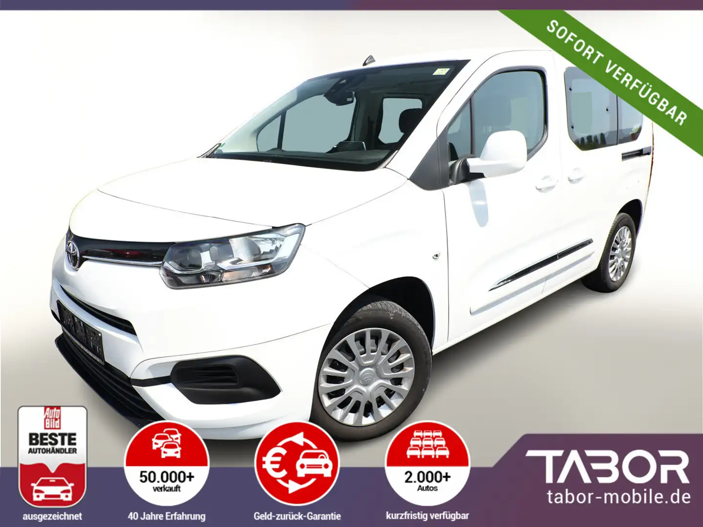 Toyota Proace City City Verso 1.5 D-4D 102 Shuttle Weiß - 1