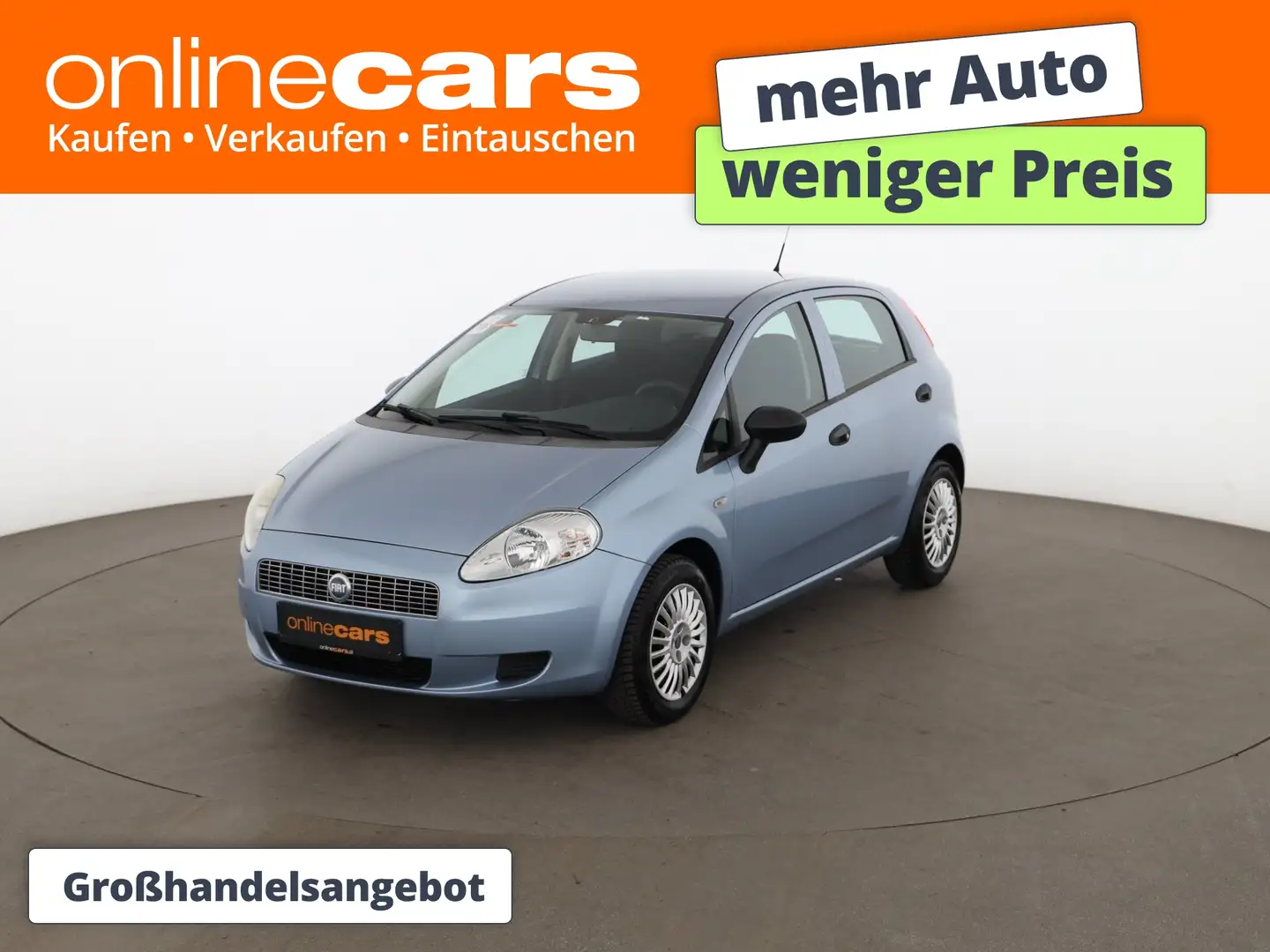 Fiat Grande Punto 1.4 Active KLIMA-ANLAGE RADIO Blau - 1