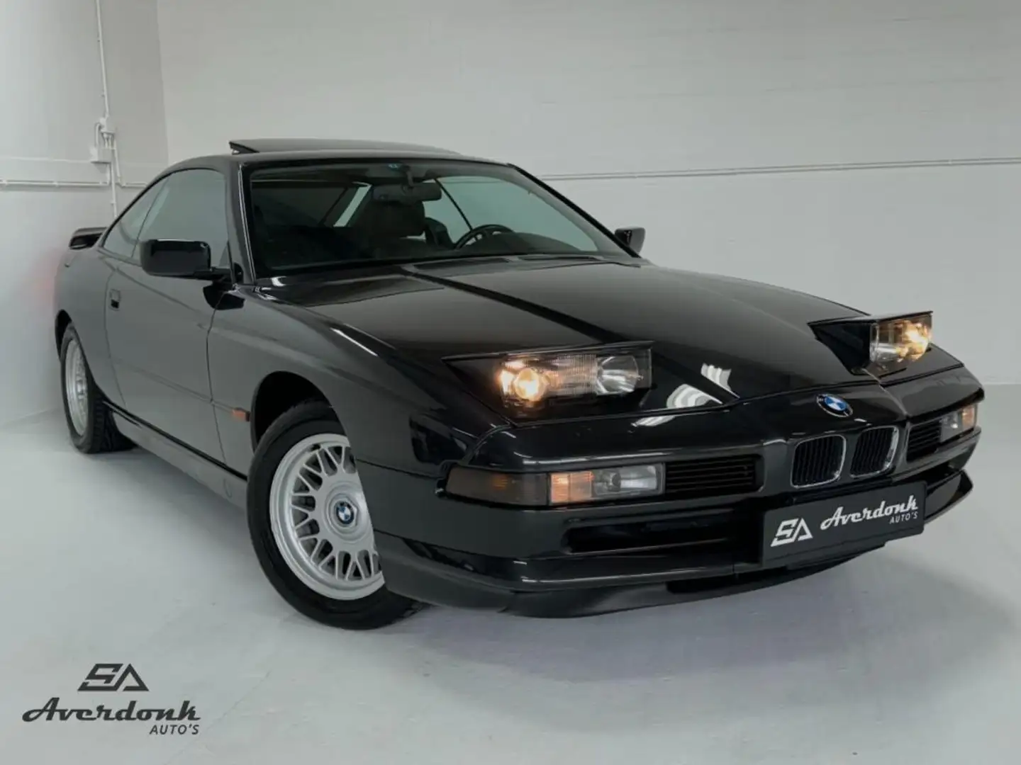 BMW 850 8-serie 850i V12 AUTOMAAT Topstaat|Documentatie|Sc Noir - 1