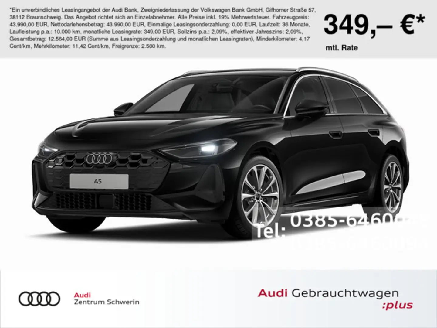 Audi A5 Avant 2.0 TFSI quattro S-tronic Noir - 1