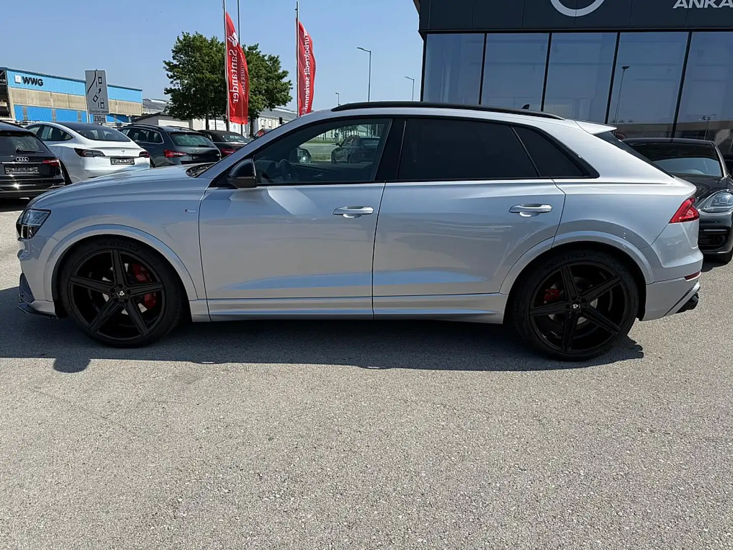 Audi Q8 50 MHEV TDI quattro Tiptronic Silber - 2
