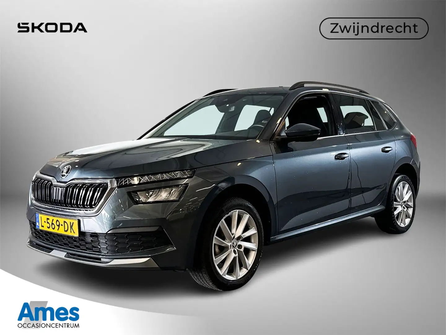 Skoda Kamiq 1.0 110pk TSI Sport Business Lendensteun / Sportst Grijs - 1