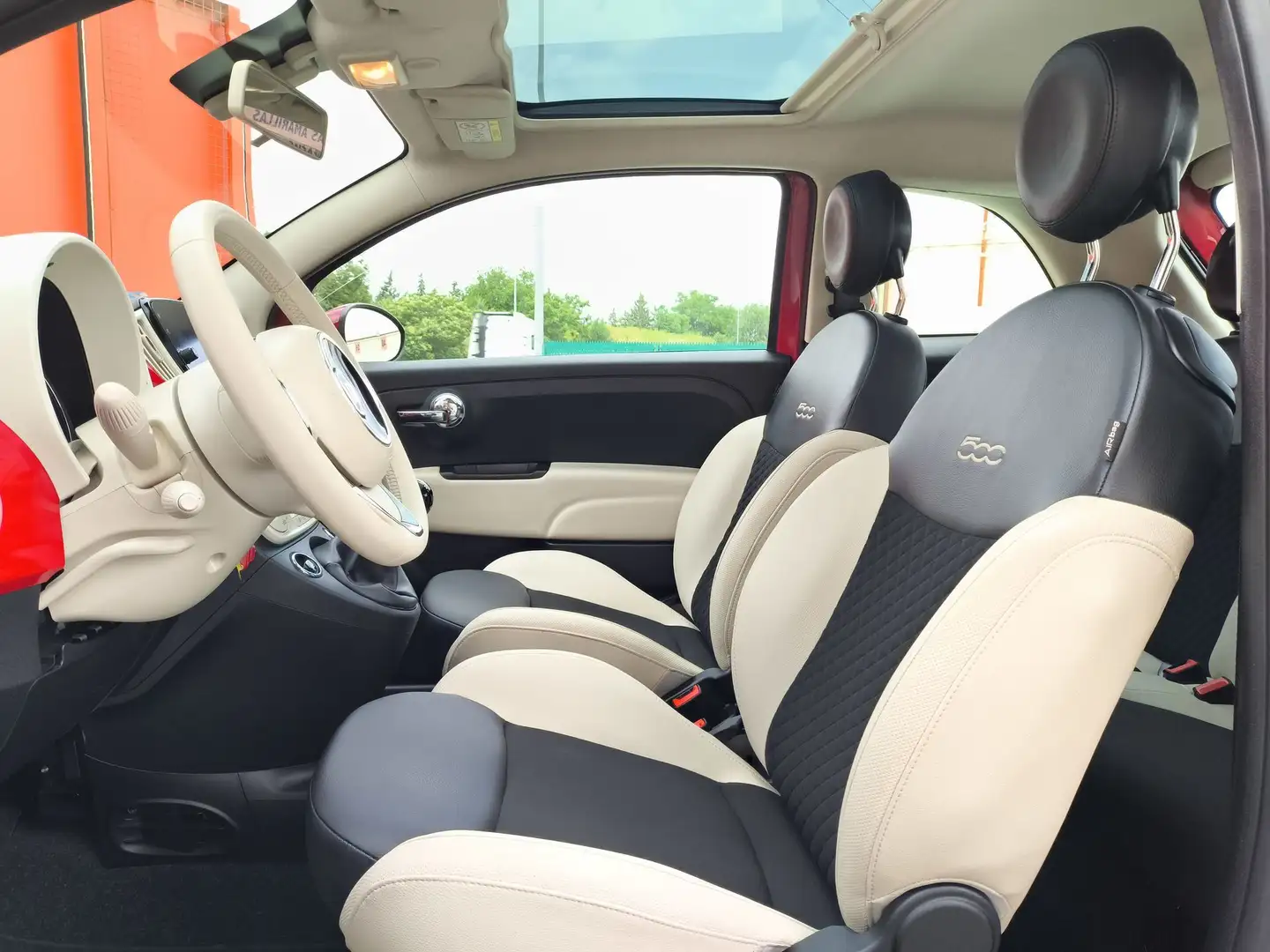 Fiat 500 1.0 Hybrid Dolcevita 52kW Rojo - 2