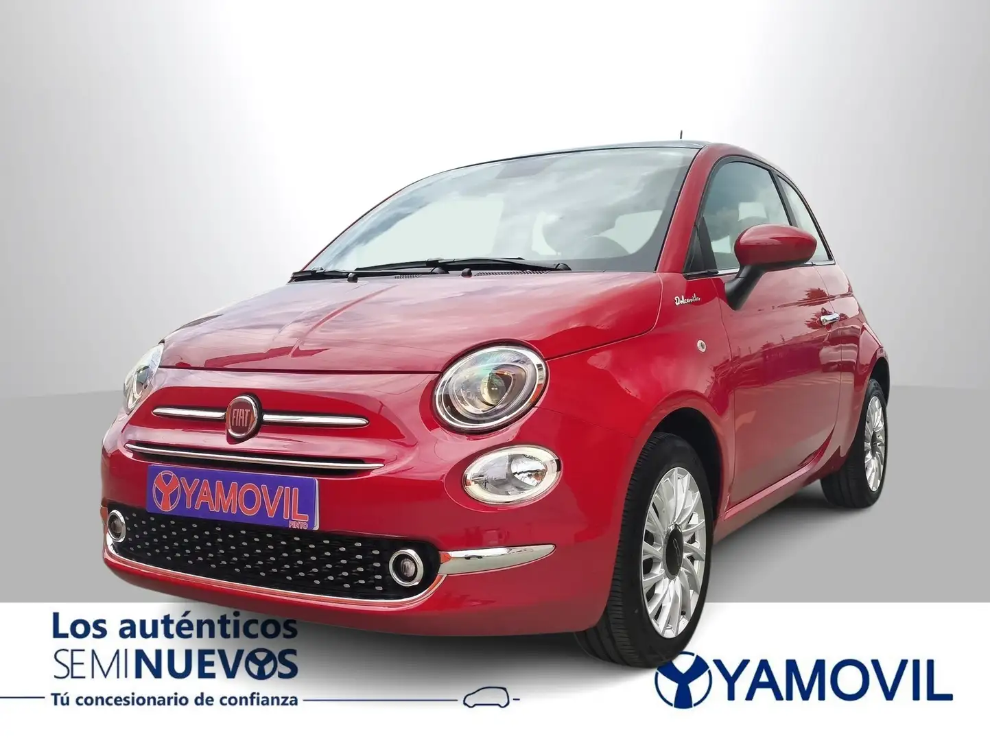 Fiat 500 1.0 Hybrid Dolcevita 52kW Rojo - 1