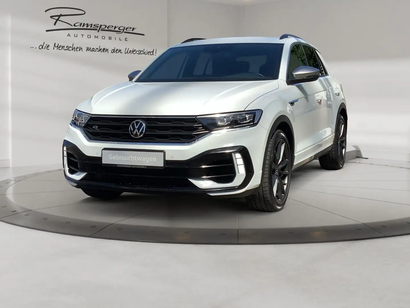Volkswagen T-Roc 2.0 TSI DSG R ACC LED Navi Side Lane Kamer Blanc - 2