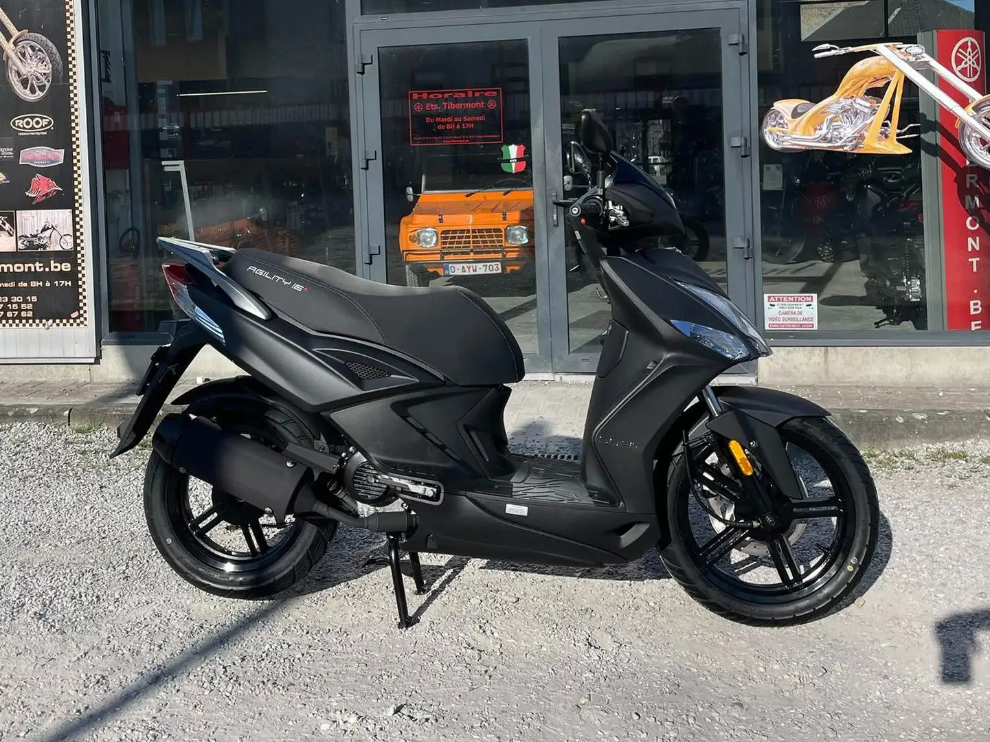 Kymco Agility 50 16+ Negru - 1