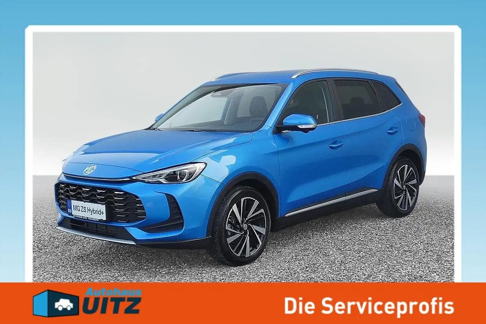 MG ZS Hybrid+ Luxury 360°Kam+LED+Distr+Navi+SHZ+LHZ Blau - 1