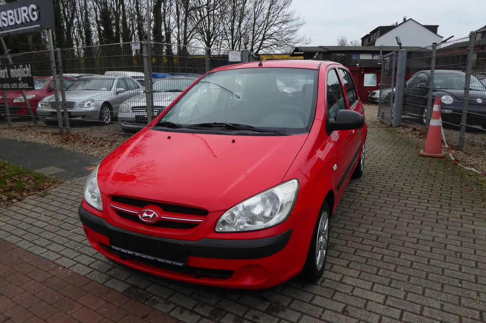 Hyundai Getz 1.1 Basis/ Klima/ 5 Türig/ Applecarplay/TOP Rot - 1