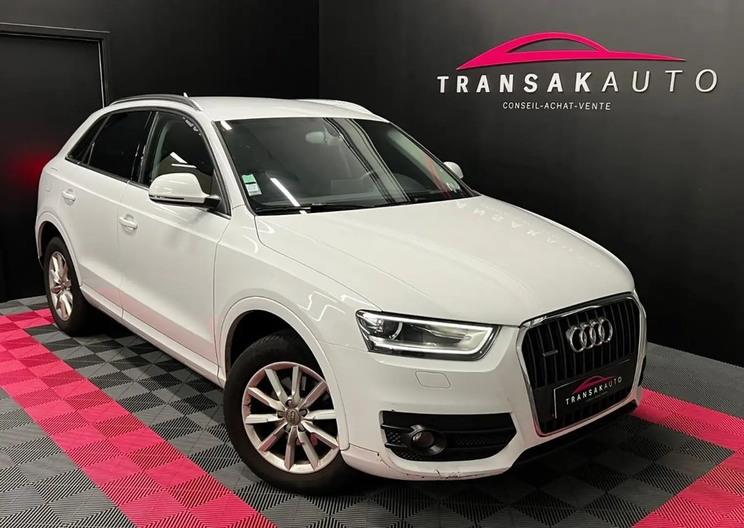 Audi Q3 2l 140cv ambiente quattro s-tronic origine france Blanc - 1