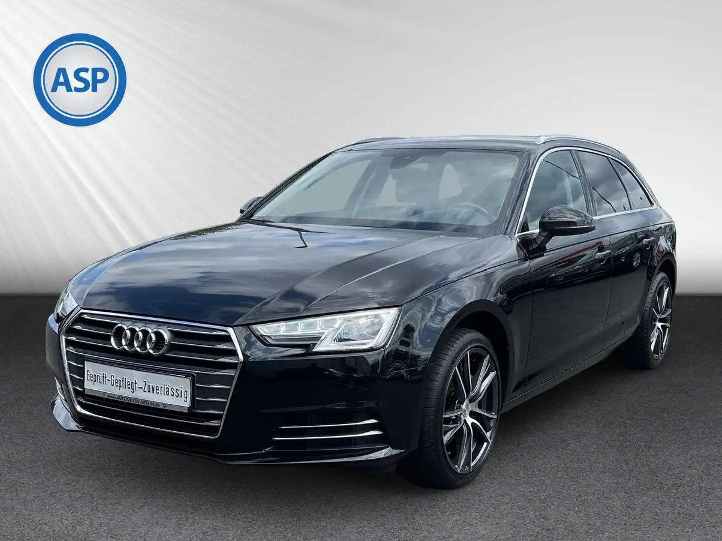 Audi A4 Avant 2,0 TDI DSG Sport Dig Cockpit NAV Leder Schwarz - 1
