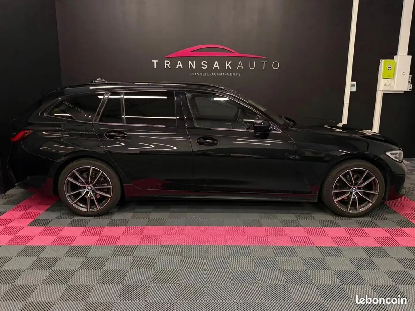 BMW 318 Touring SERIE G21 318d 150ch BVA8 Edition Sport SUIVI COMPLET DEUXIÈME MAIN Noir - 2