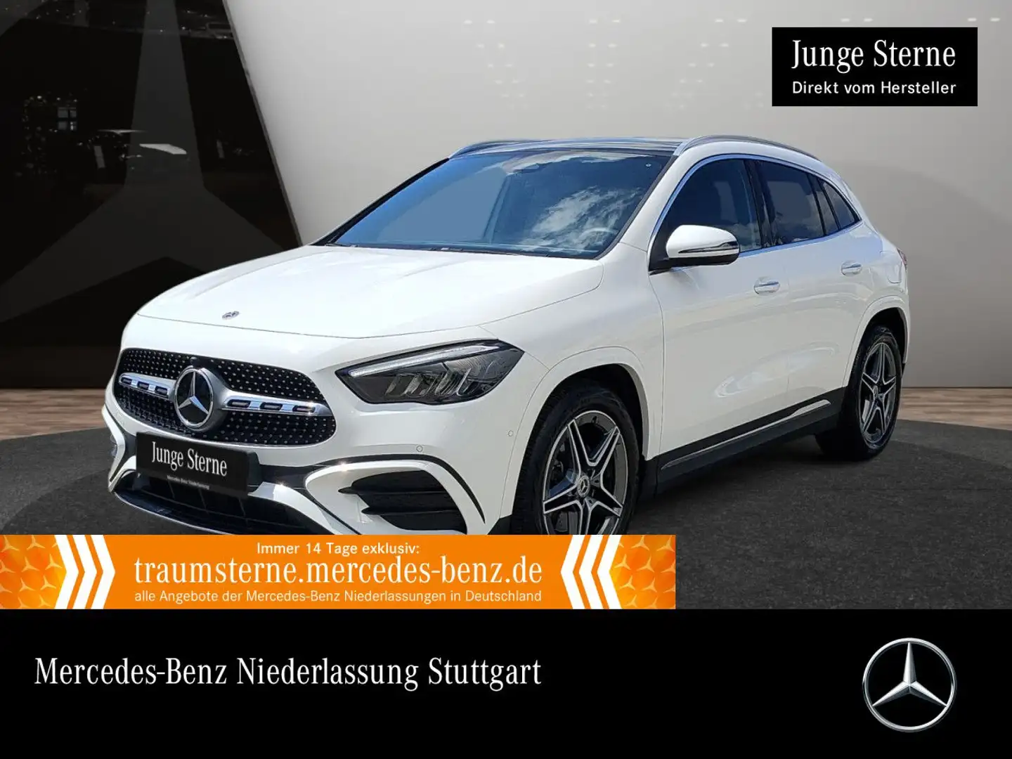 Mercedes-Benz GLA 200 d AMG+PANO+LED+KAMERA+TOTW+KEYLESS+8G Wit - 1