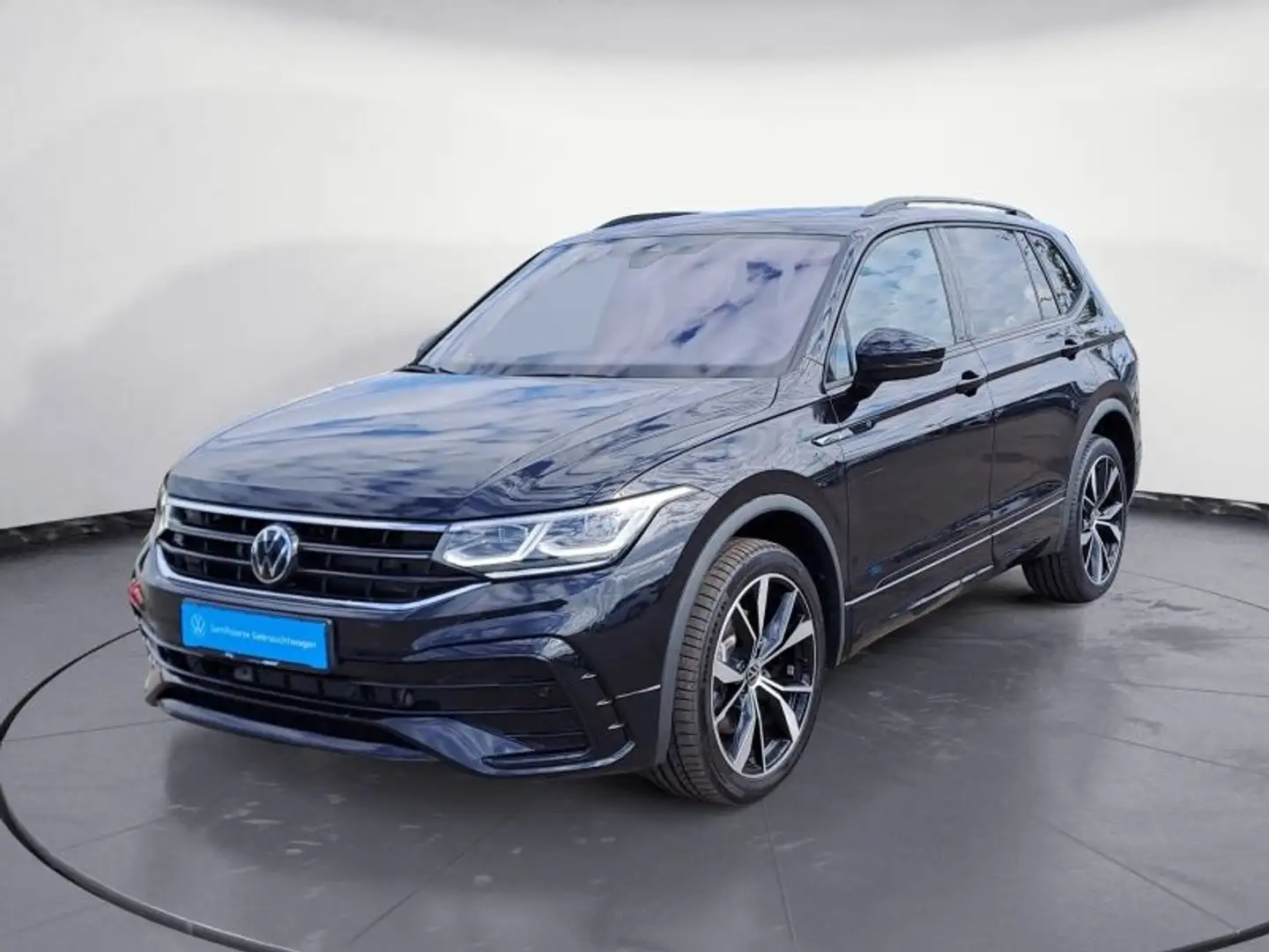 Volkswagen Tiguan Allspace 2.0 TDI DSG 4Motion R-Line AHK Schwarz - 1