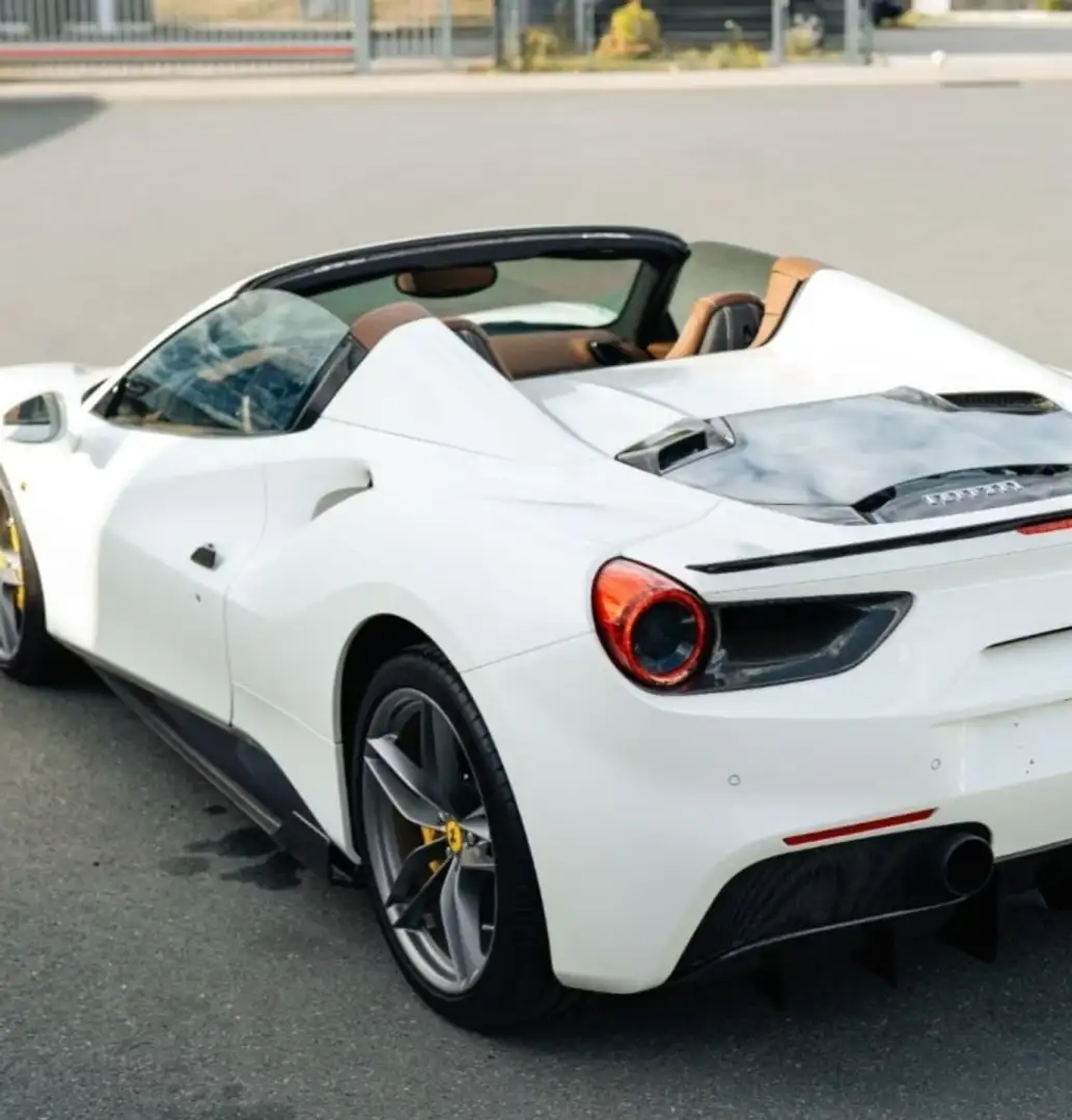Ferrari 488 Spider Blanco - 2