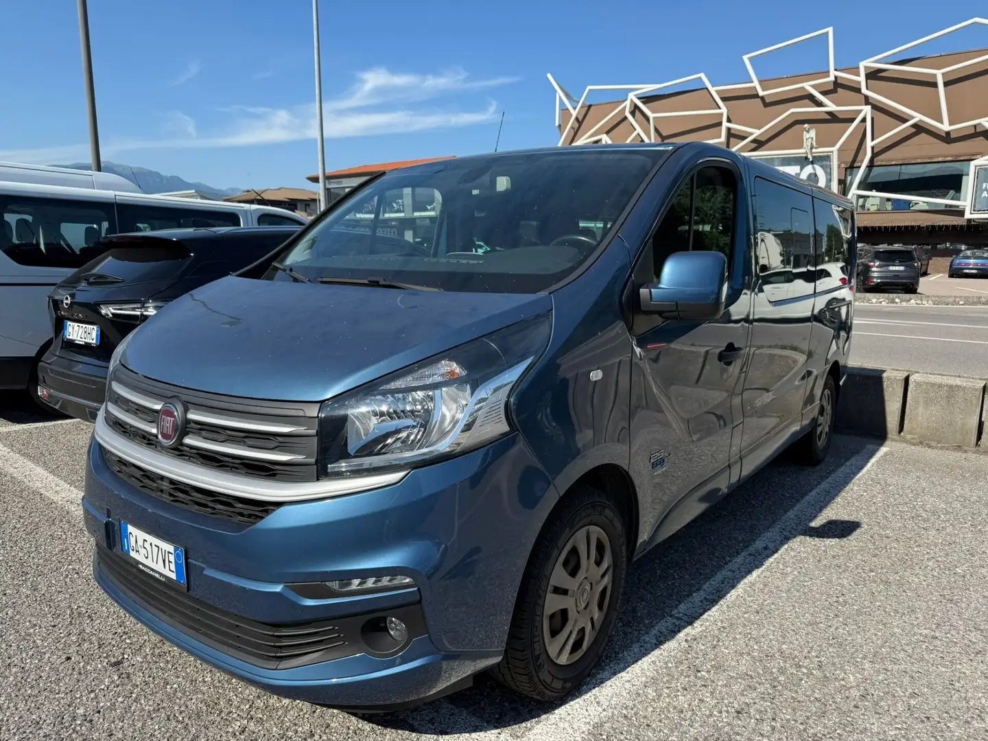 Fiat Talento 1.6 TwinTurbo MJT 125CV PL-TA Furgone 12q Niebieski - 1