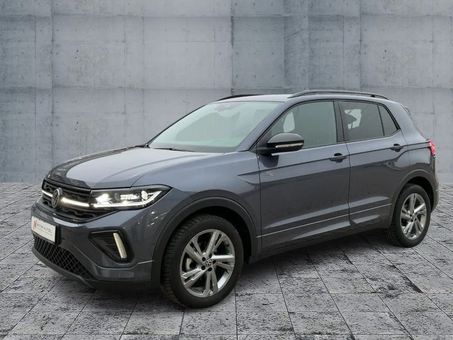Volkswagen T-Cross 1.5 TSI DSG R-LINE MATRIX+NAVI+AHK+ACC Grau - 2