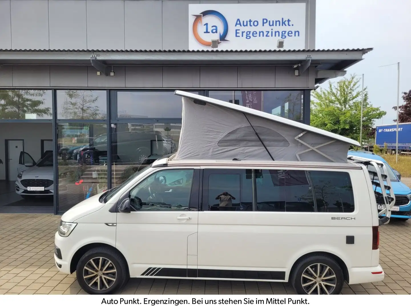 Volkswagen T6 Multivan T6 TDI DSG California Beach Edition m. AHK Blanc - 1