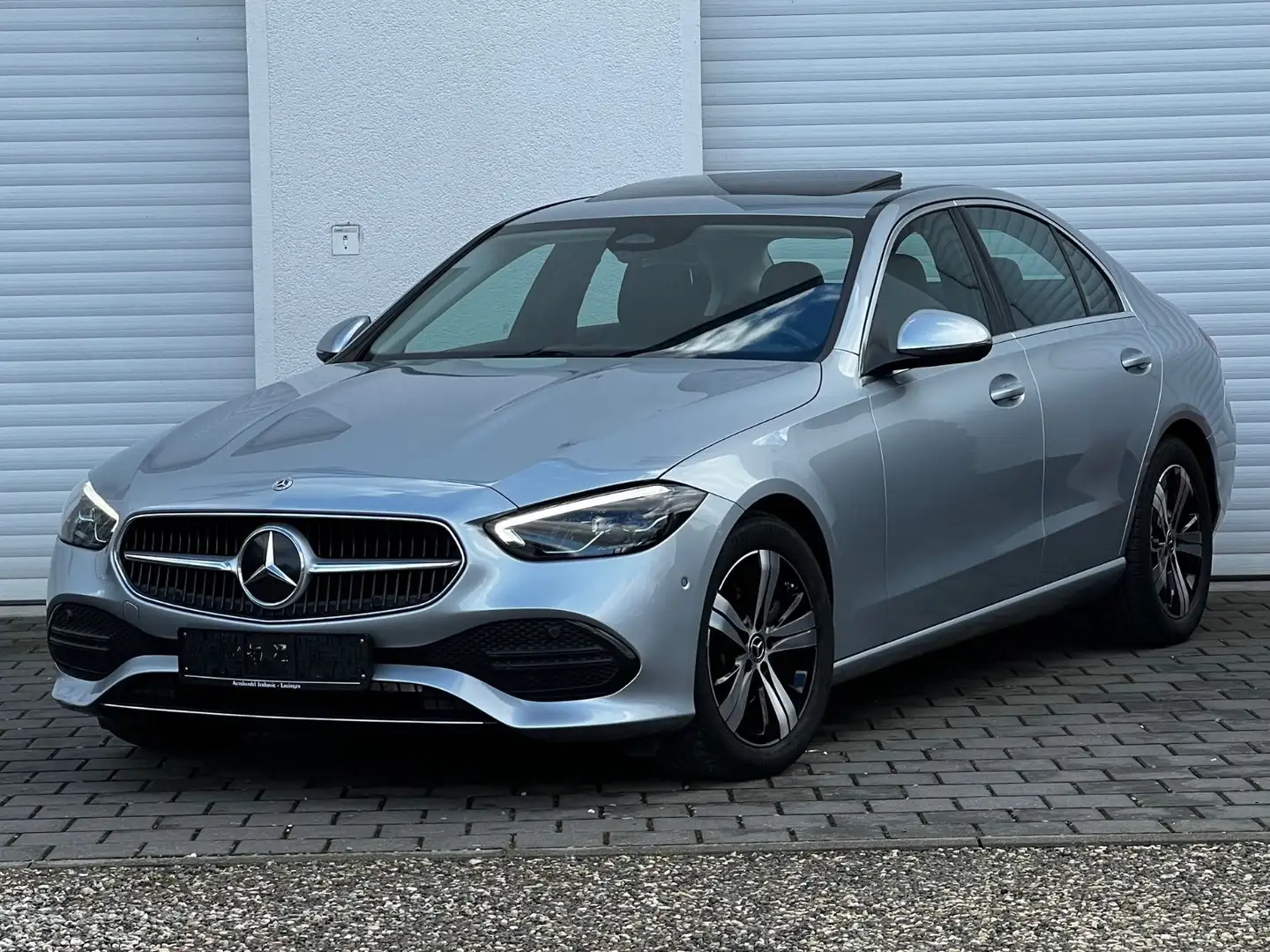 Mercedes-Benz C 200 d Avantgarde LED Navi Virtual GSHD Ambient Silber - 1