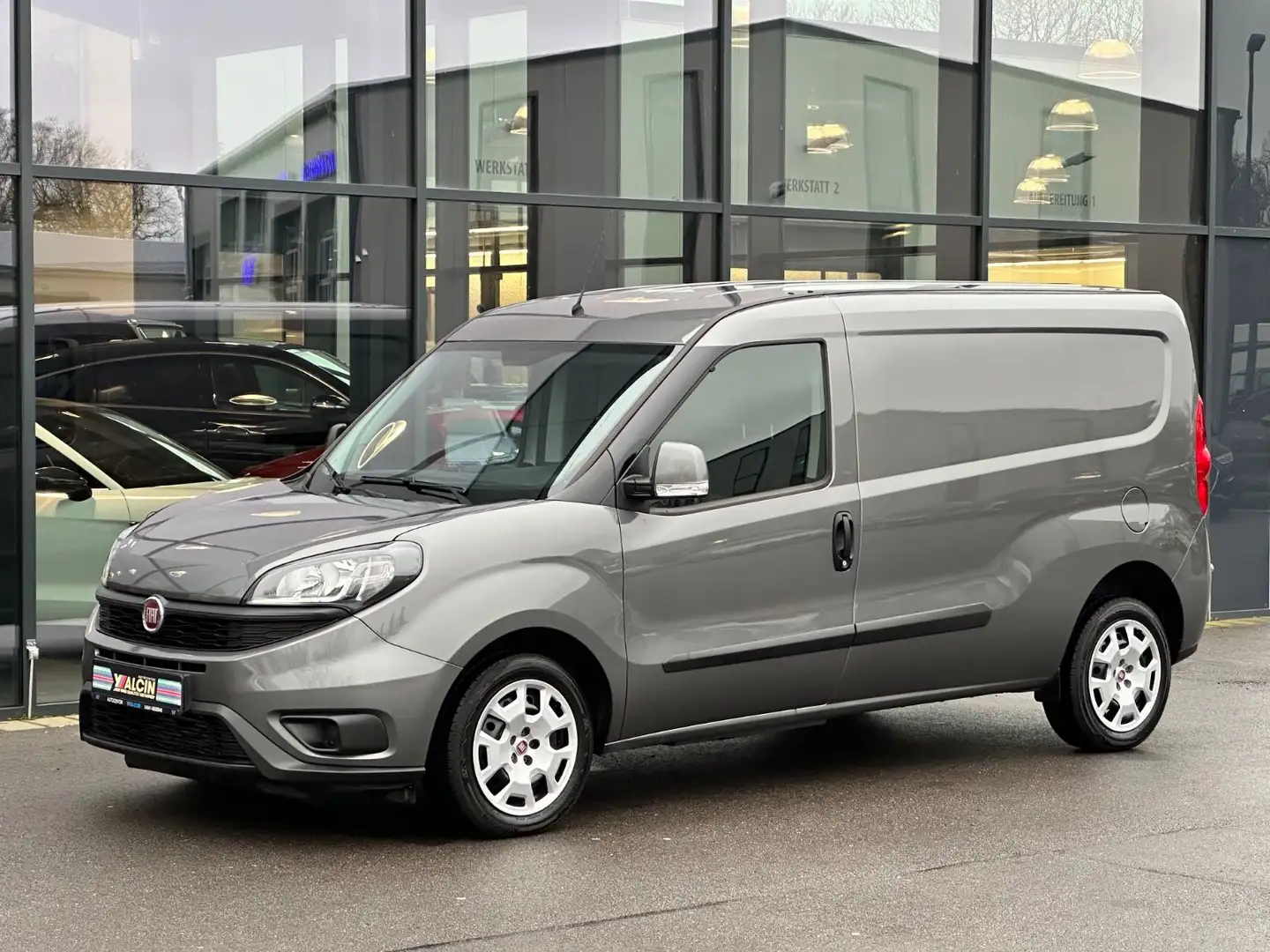 Fiat Doblo Maxi Kasten Professionell KLIMA/MFL/AHK Grau - 2