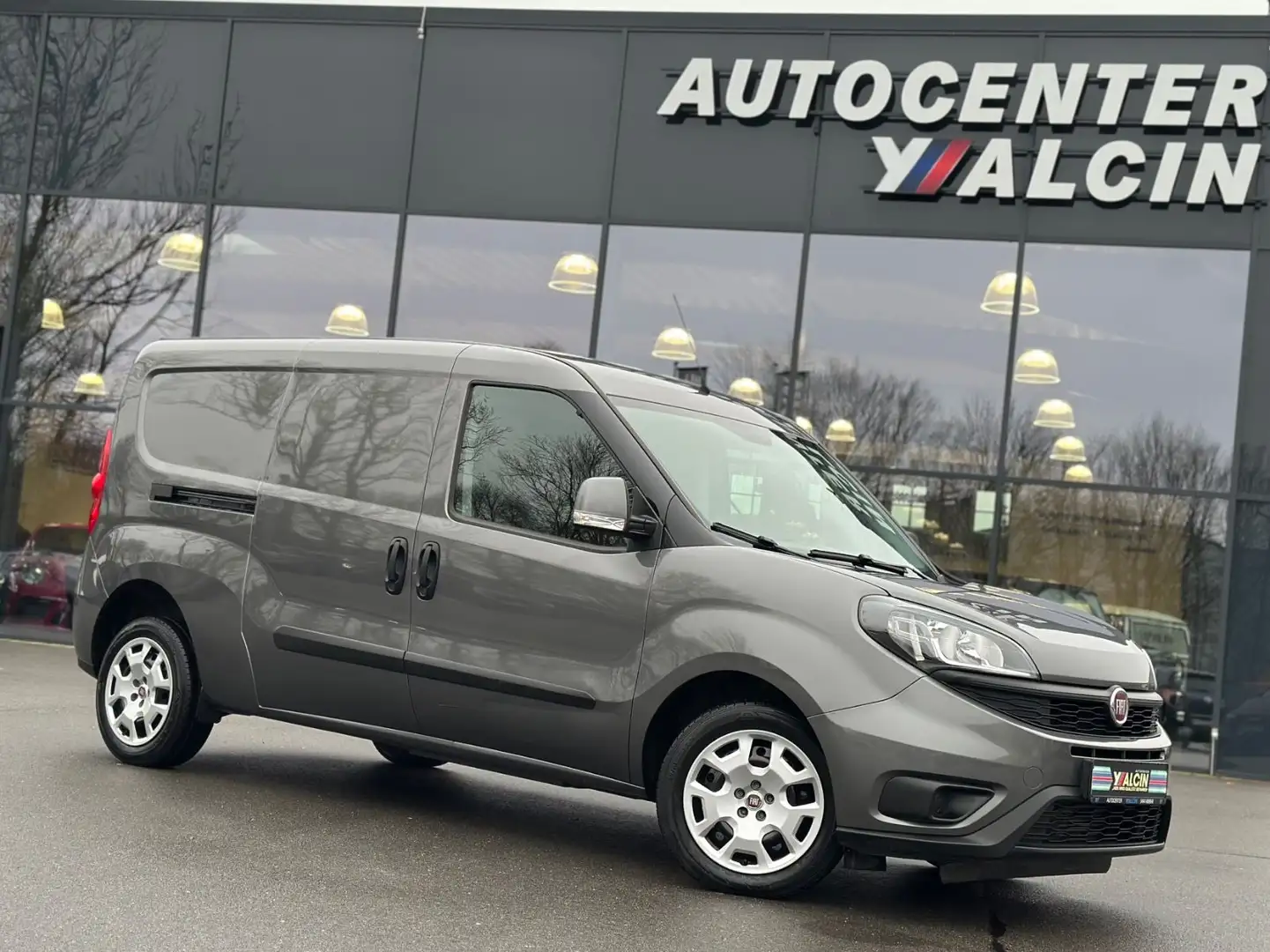 Fiat Doblo Maxi Kasten Professionell KLIMA/MFL/AHK Grau - 1