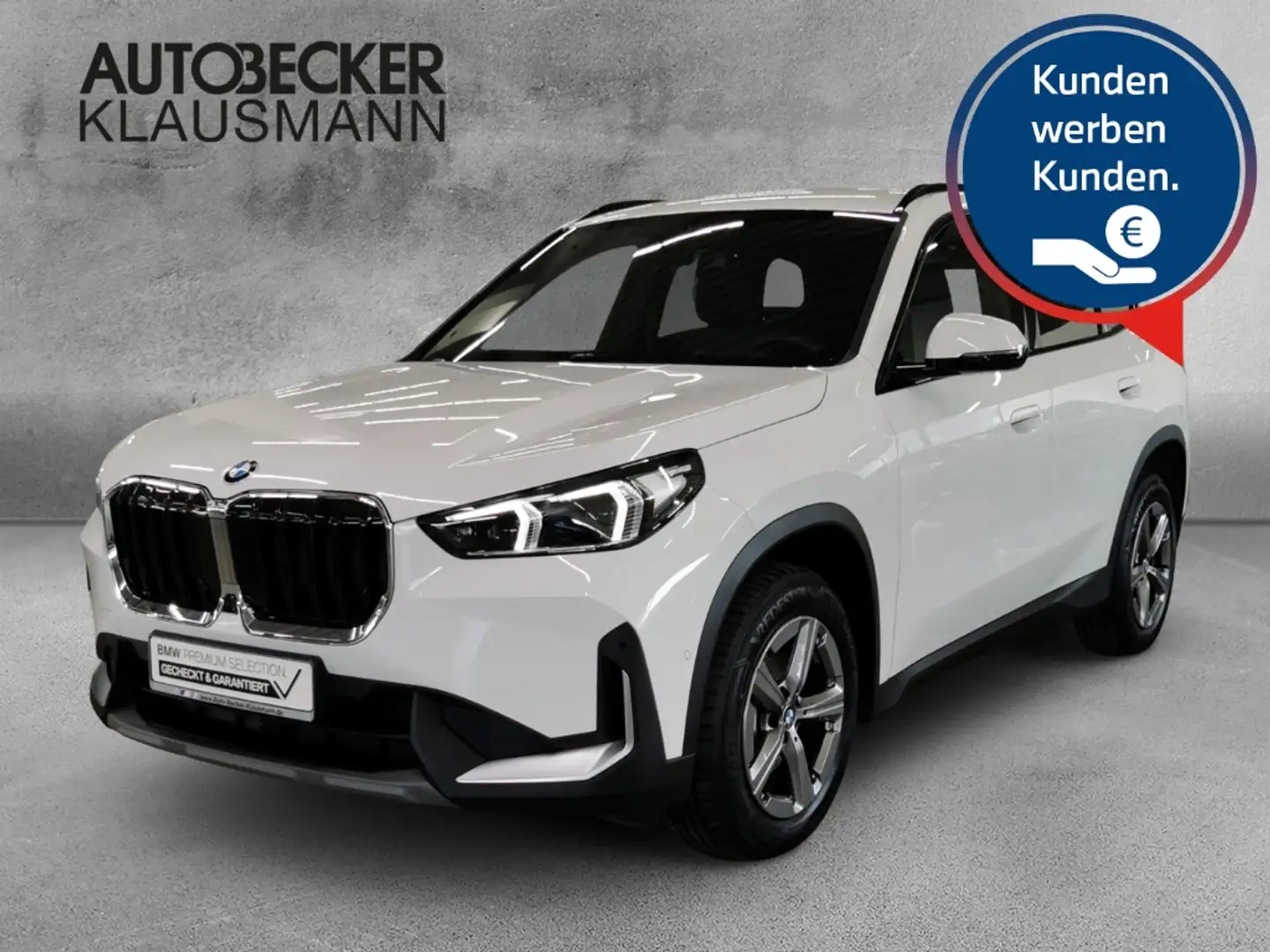BMW X1 xDRIVE 20d AUTOMATIK LC PROF NAVI LED AHK KAMERA P Blanc - 1
