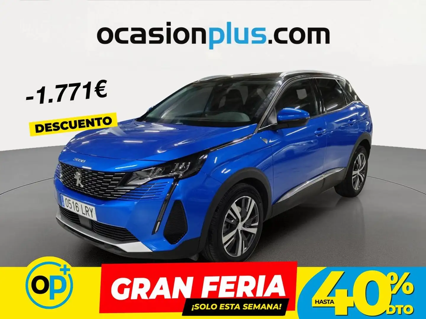 Peugeot 3008 1.2 S&S PureTech Roadtrip 130 Azul - 1