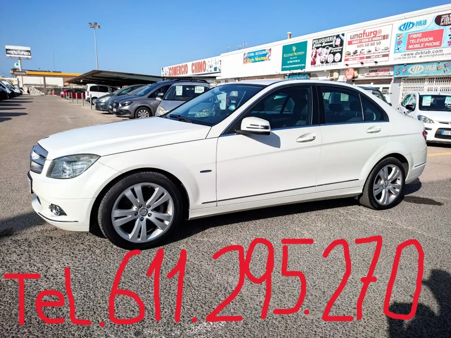 Mercedes-Benz C 200 200CDI BE Avantgarde Aut. (9.75) Blanco - 2