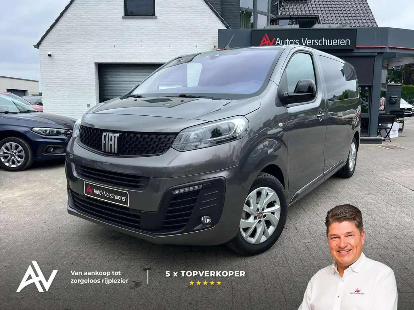 Fiat Scudo L2 2.0 MultiJet Aut. ** ACC Camera Navi/Car... Gris - 1