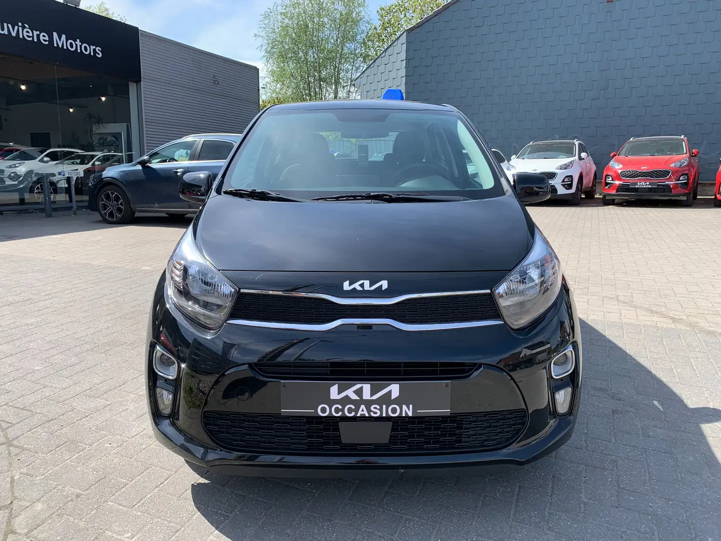 Kia Picanto 1.0i Pulse ISG**CLIM**NAVI**JANTE**GARANTIE 2029 Zwart - 2