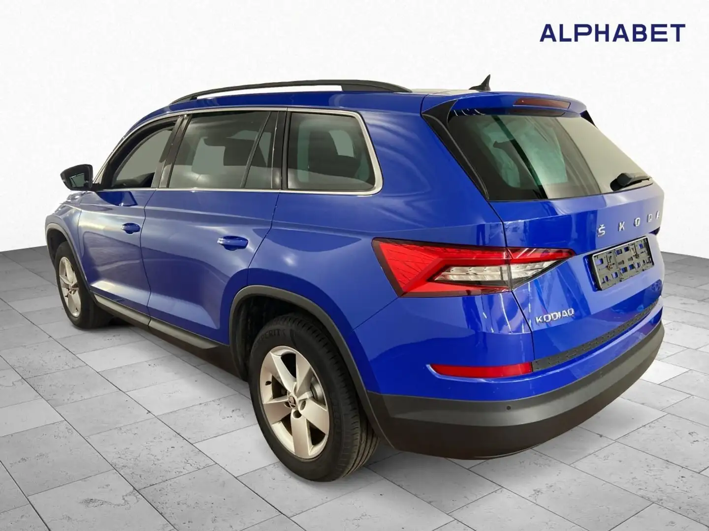 Skoda Kodiaq 2.0 TDI Ambition AHK Navi LED AUT PDC Blau - 2