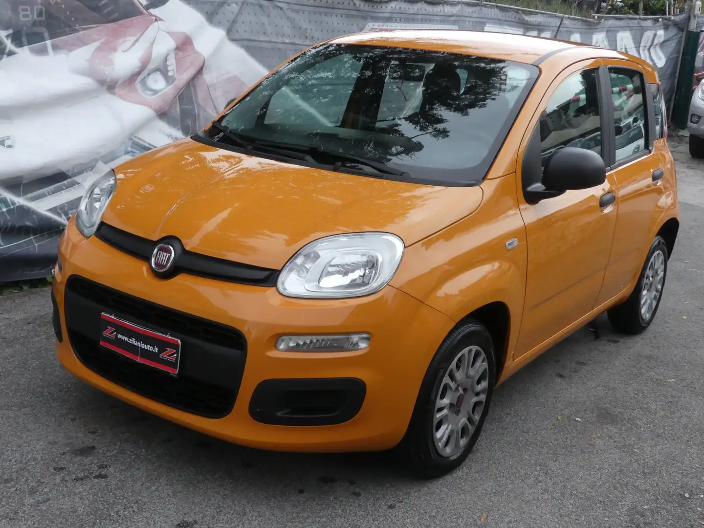 Fiat Panda 1.3 mjt  ..5 POSTI..QUALSIASI PROVA Arancione - 2