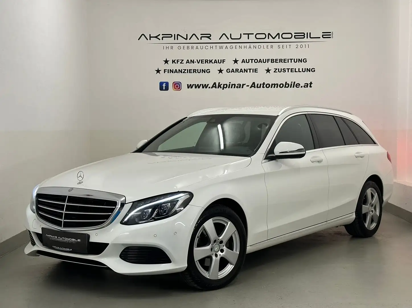 Mercedes-Benz C 180 T BlueTEC Exklusive Aut. NAVI - TEMPOMAT - AHK Weiß - 1