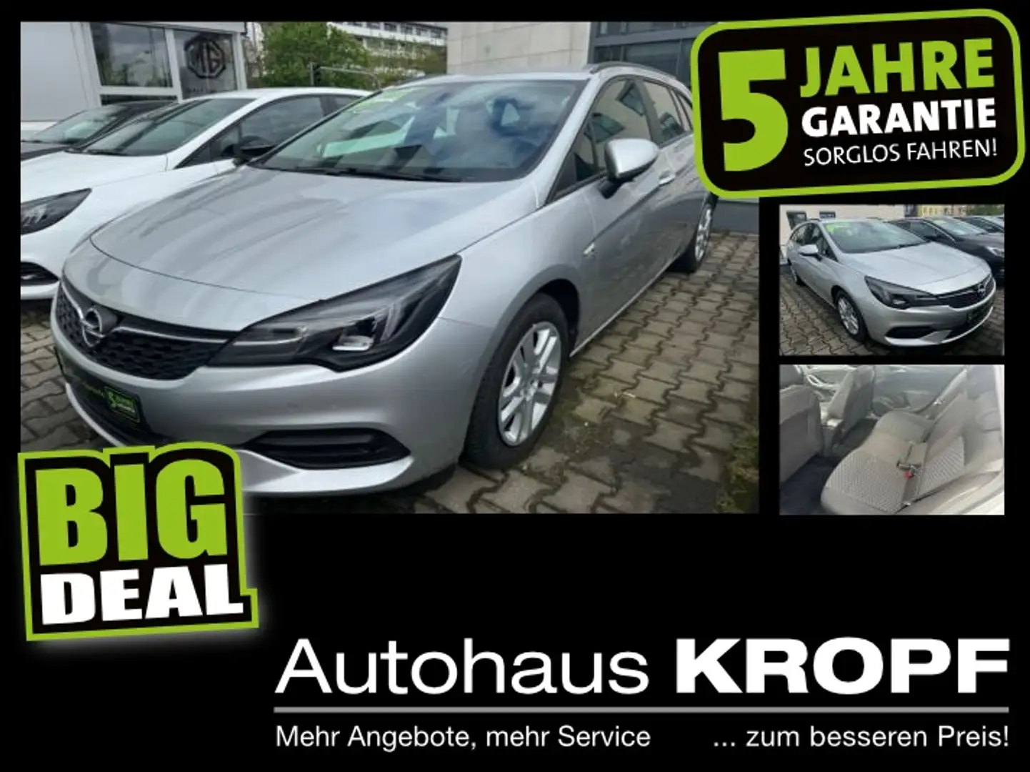 Opel Astra K Sports Tourer 1.5 D  Edition PDC Argento - 1