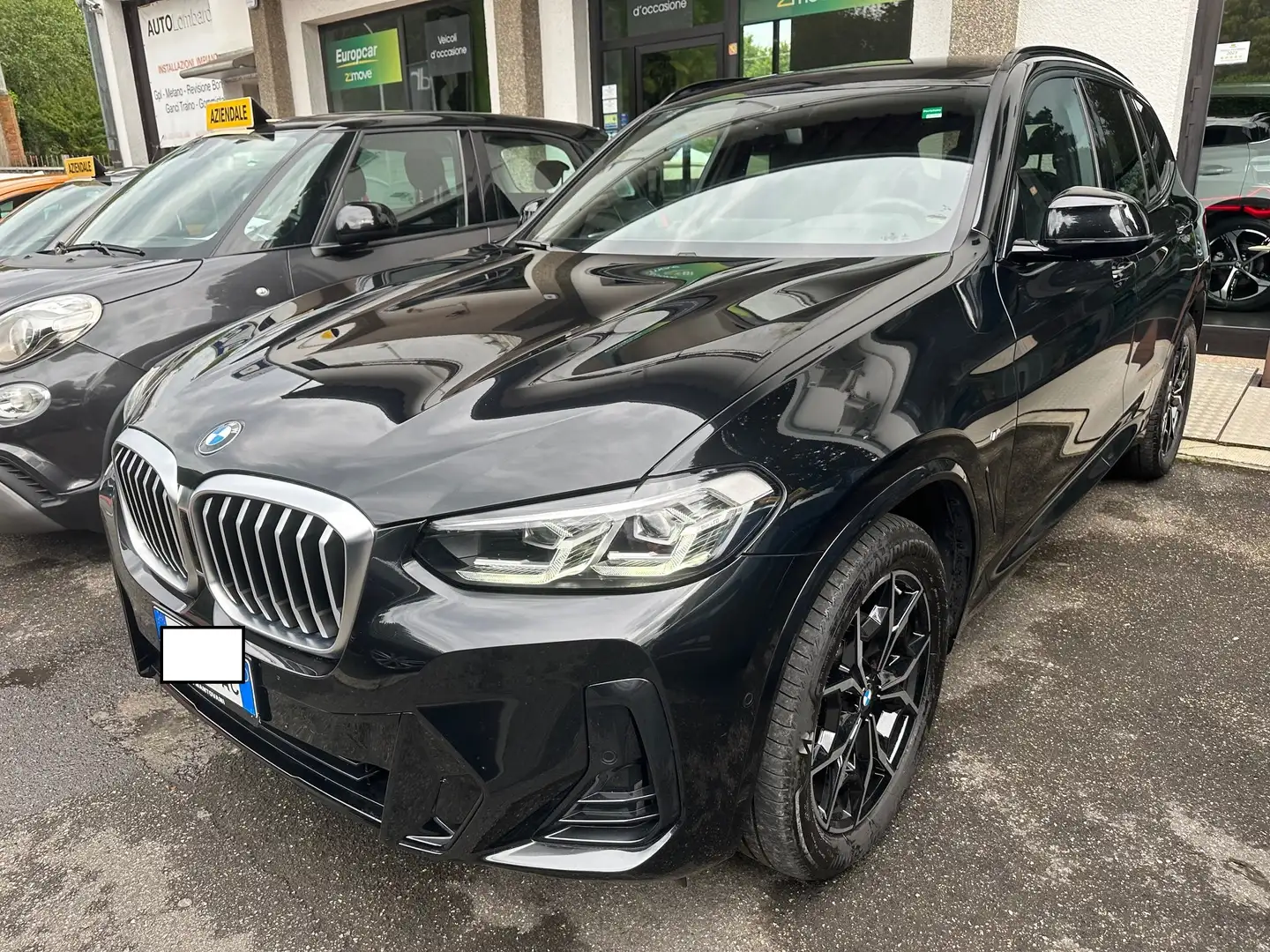 BMW X3 xdrive20d mhev 48V Msport auto Nero - 1