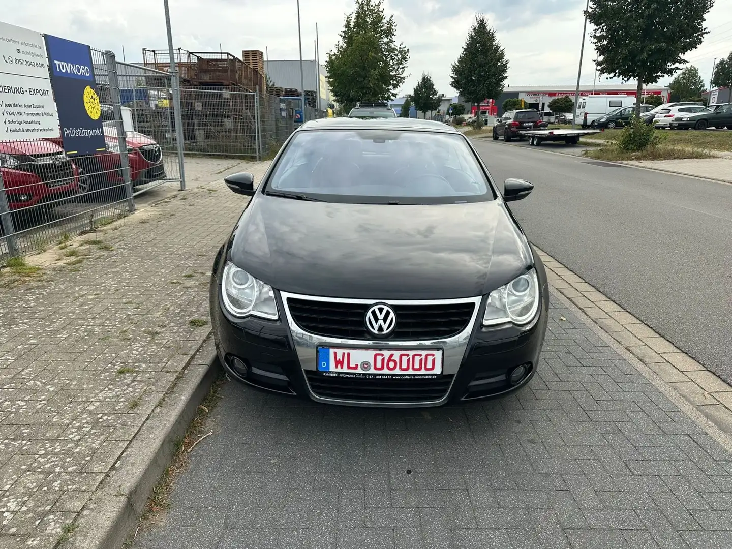 Volkswagen Eos 2.0 TDI*SCHIEBEDACH*NAVI*TEMPOMAT*2.Hand*AHK Noir - 2