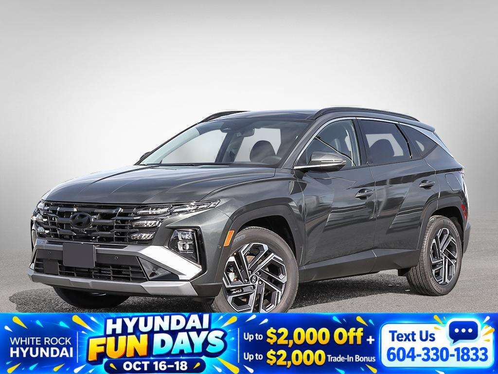Gray (Amazon Grey) 2026 Hyundai Tucson Hybrid SUV / Crossover  Automatic
