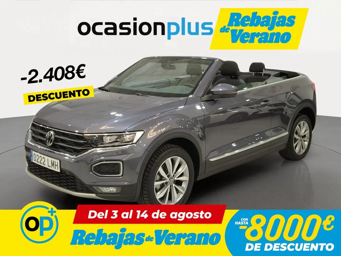 Volkswagen T-Roc Cabrio 1.5 TSI Style DSG7 Gris - 1