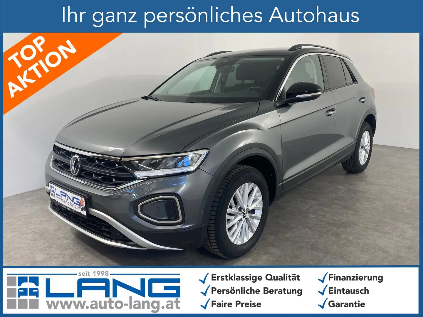 Volkswagen T-Roc 2.0 TDI Life NAVI*ACC*LED 85 kW (116 PS), Schal... Grau - 1