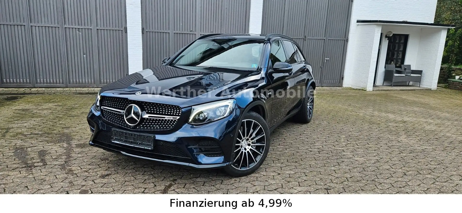 Mercedes-Benz GLC 43 AMG 4Matic / BiTurbo/ LED /Navi Синій - 2