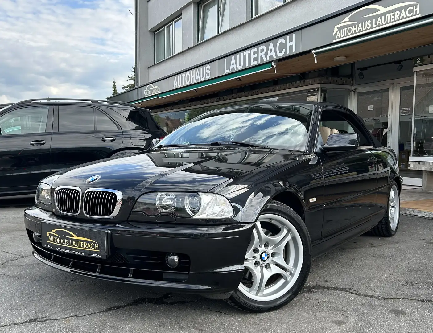 BMW 323 323Ci Cabrio *73.000 KM *ORGINAL LACK *TOP ZUSTAND Schwarz - 1