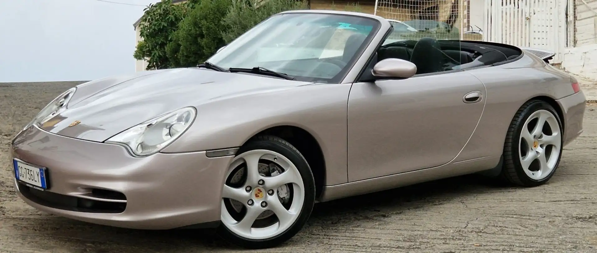 Porsche 996 3.6 320Cv Carrera 4 Cabrio Accetto Permuta Grigio - 2
