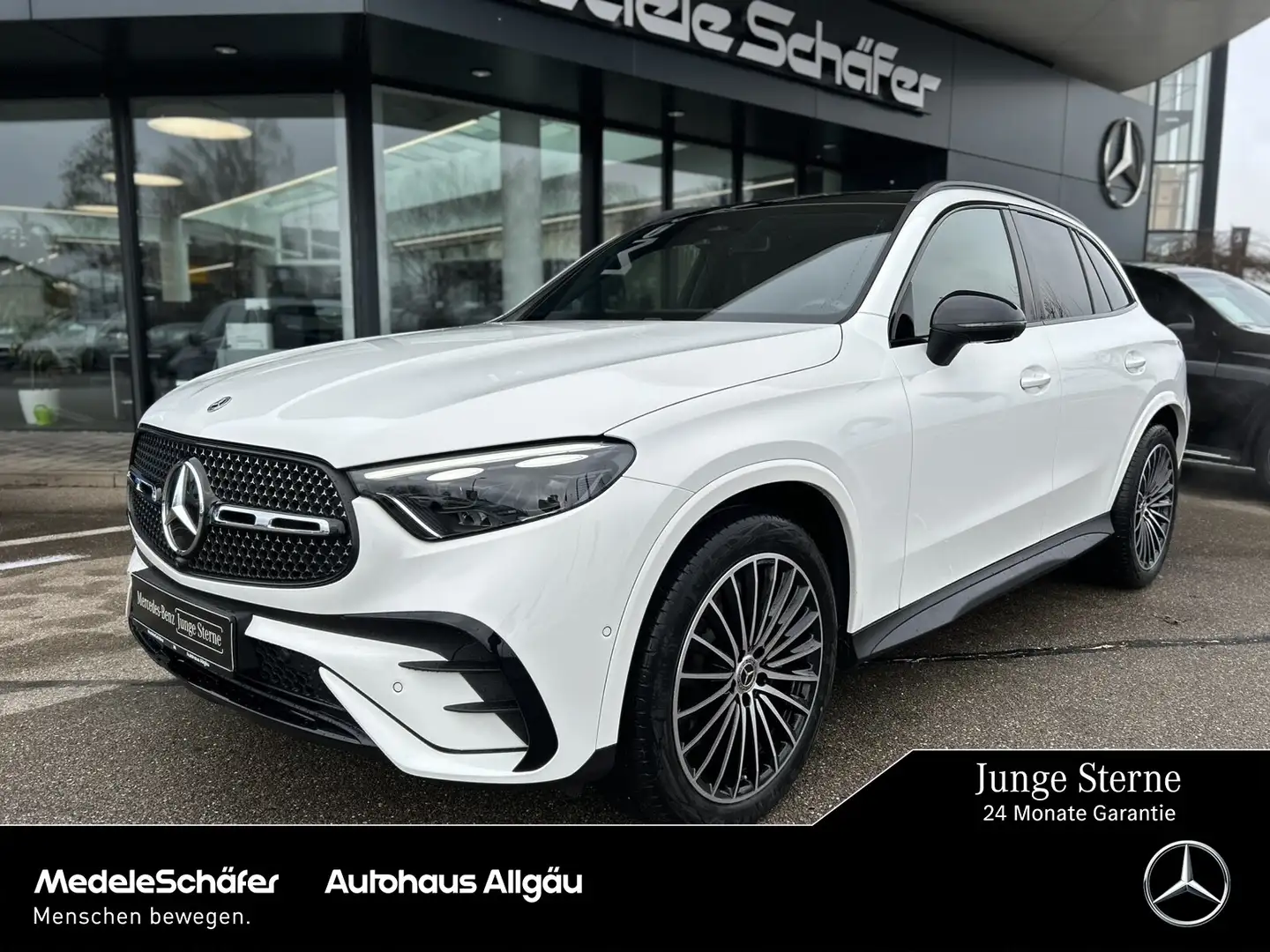Mercedes-Benz GLC 450 GLC 450 d 4M AMG Night 3D Distronic Pano D-Light Weiß - 1