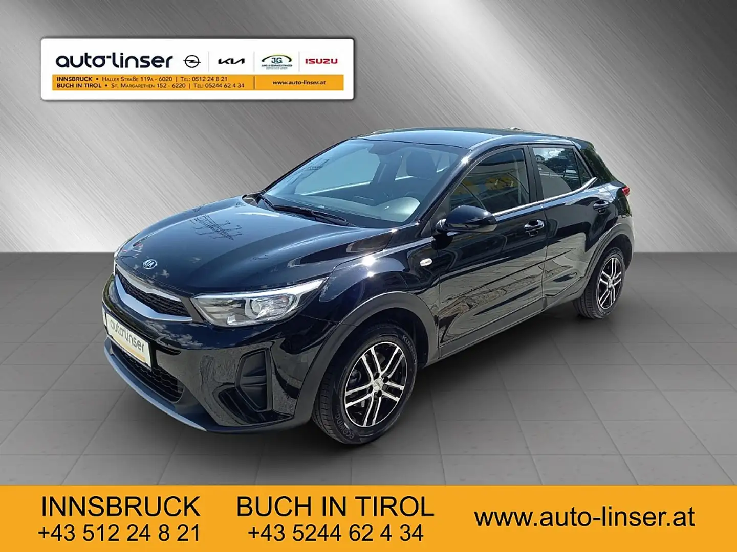 Kia Stonic 1,25 MPI ISG Titan Noir - 2