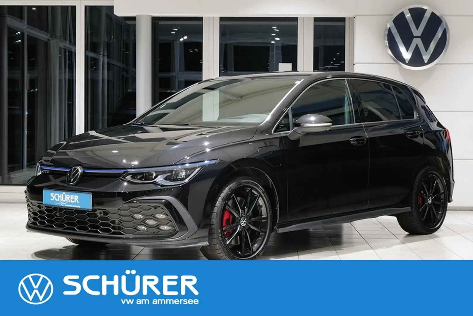 Volkswagen Golf VIII GTE eHybrid LedMatrix HUD ACC RKAM NAVI Schwarz - 1