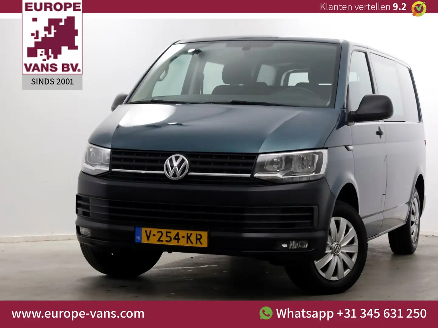 Volkswagen T6 Transporter 2.0 TDI 102pk E6 L1H1 D.C. Comfortline Airco/Achte Vert - 1